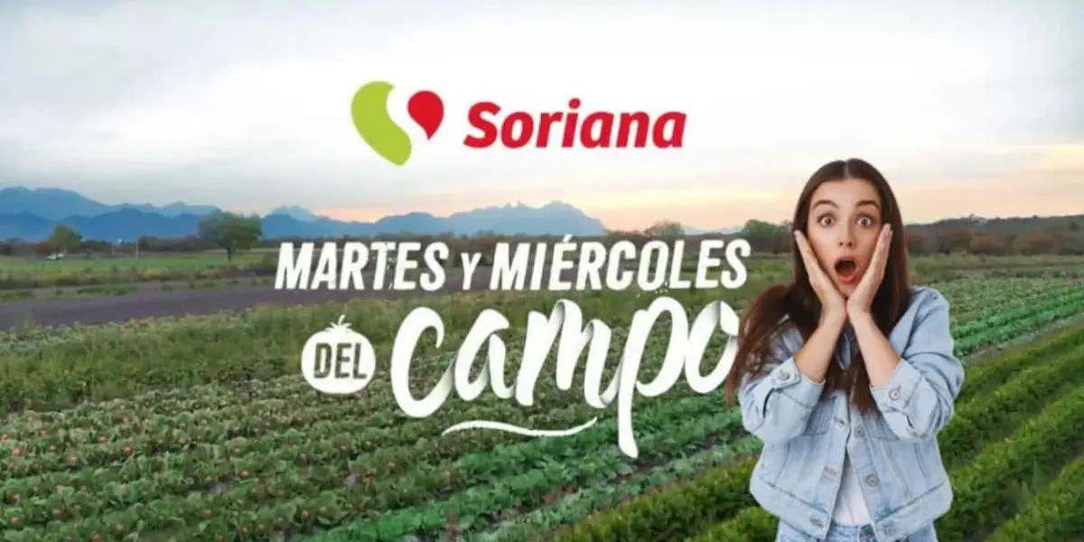 Te compartimos las ofertas del Martes y Miércoles del Campo en Soriana.