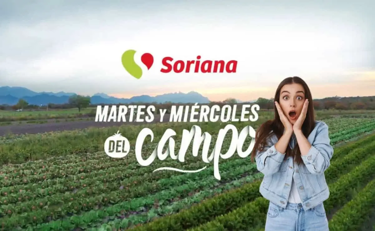 Te compartimos las ofertas del Martes y Miércoles del Campo en Soriana.