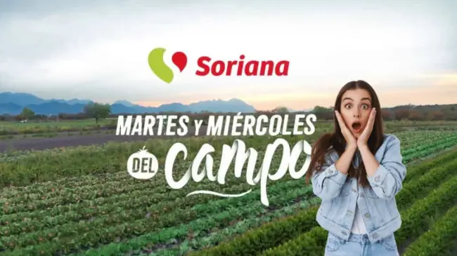 Te compartimos las ofertas del Martes y Miércoles del Campo en Soriana.
