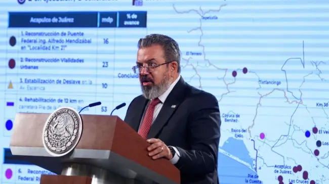 Secretario de Infraestructura, Comunicaciones y Transportes (SICT), Jorge Nuño Lara.