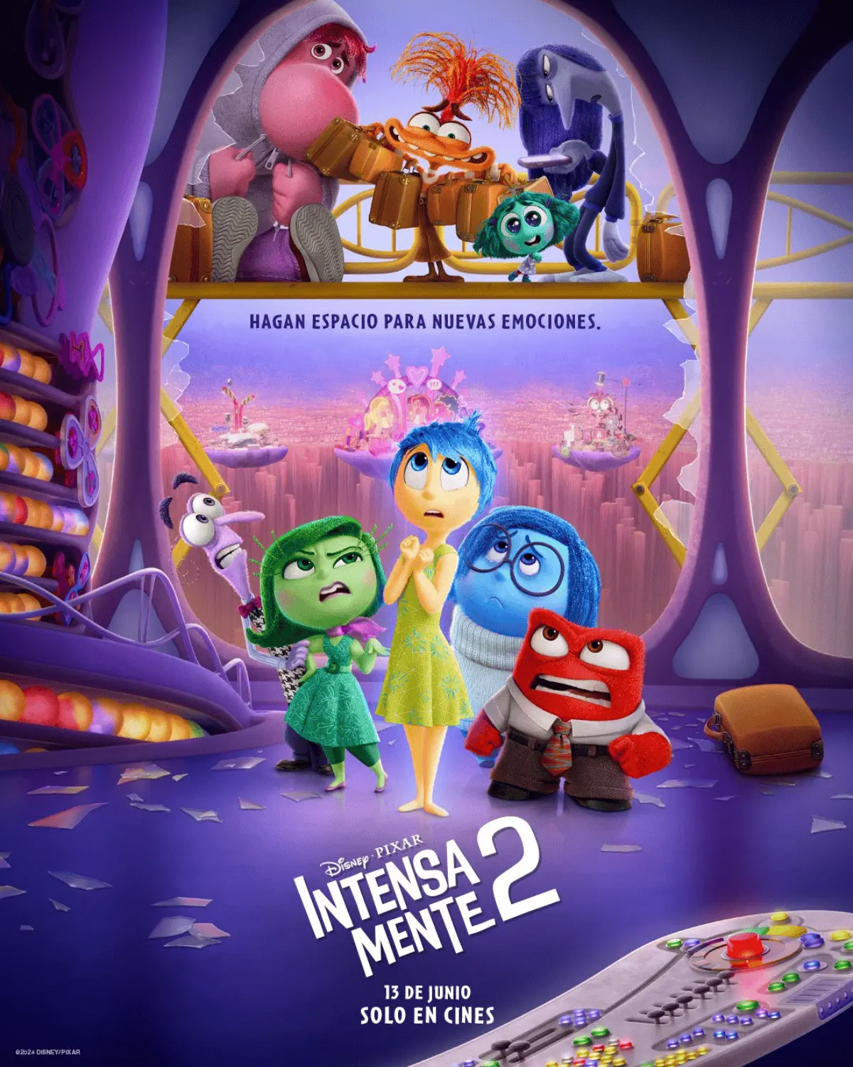 ¿A qué hora hay función de Intensamente 2 en Citicinemas?