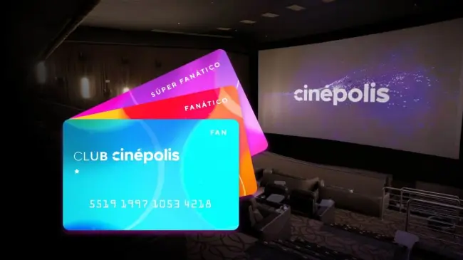 Estos son los detalles de la tarjeta Club Cinépolis. Foto: TBN