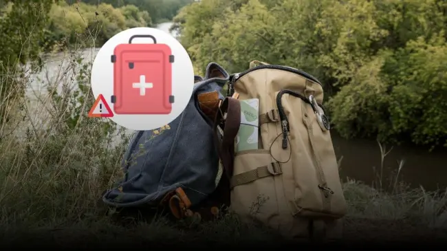 Mochila de emergencia.