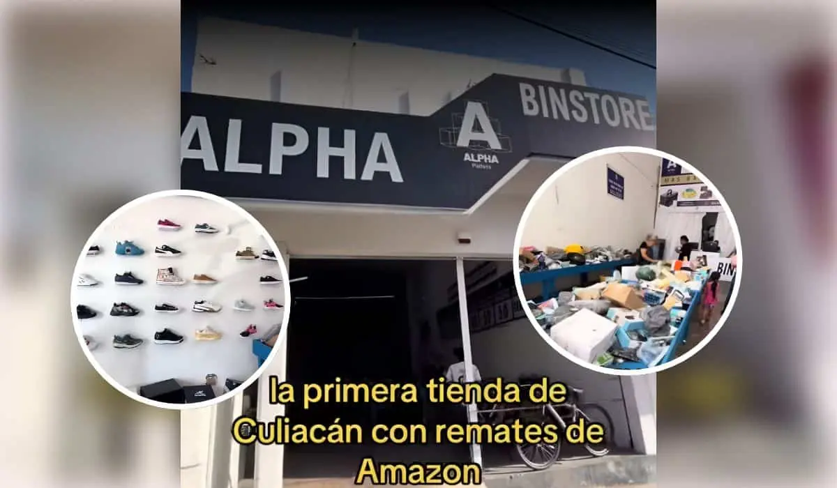 La tienda de remates de Amazon en Culiacán, ofrece una amplia variedad de productos. Foto: Rodrigo Ampie