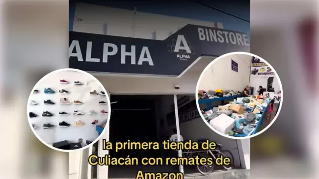 La tienda de remates de Amazon en Culiacán, ofrece una amplia variedad de productos. Foto: Rodrigo Ampie