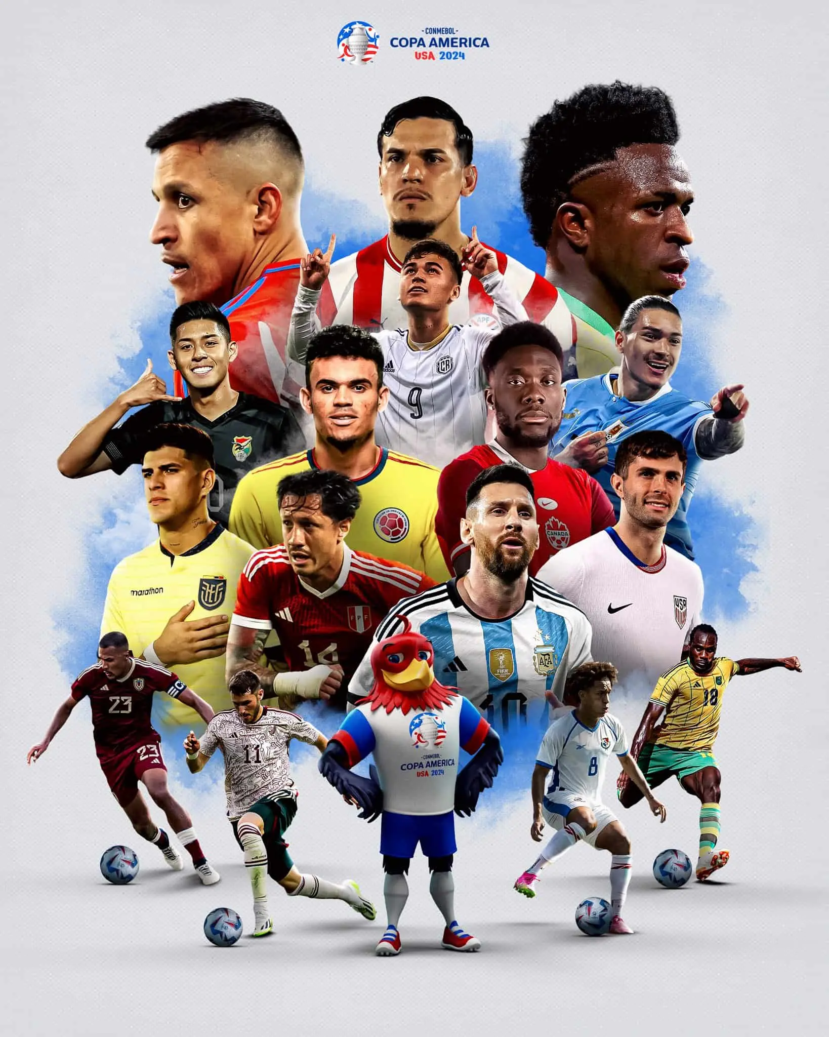 La Copa América inicia el 20 de junio | Imagen: @CopaAmerica