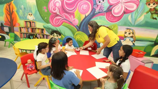Taller de la Hora del Cuento en Culiacán. Foto: Cortesía
