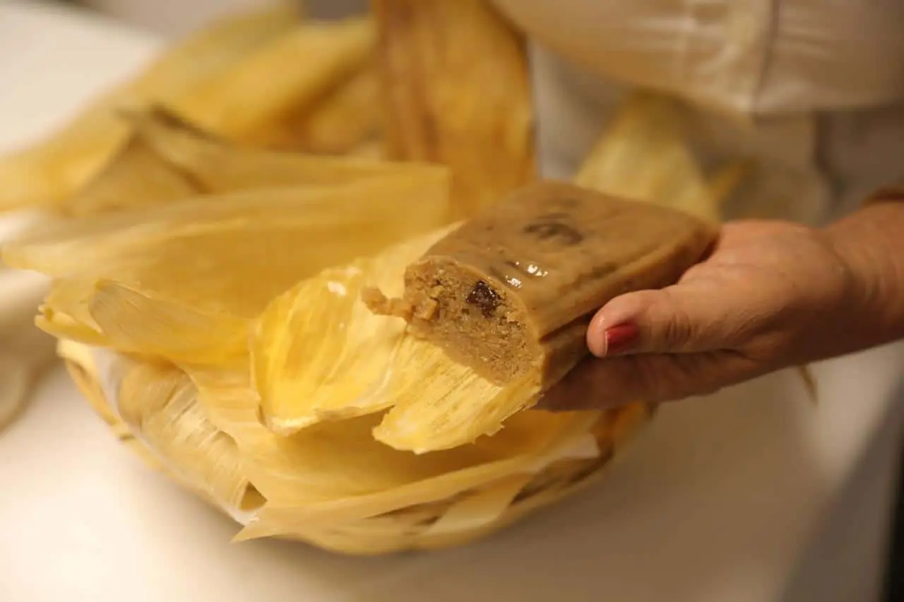 Tamales de ciruela