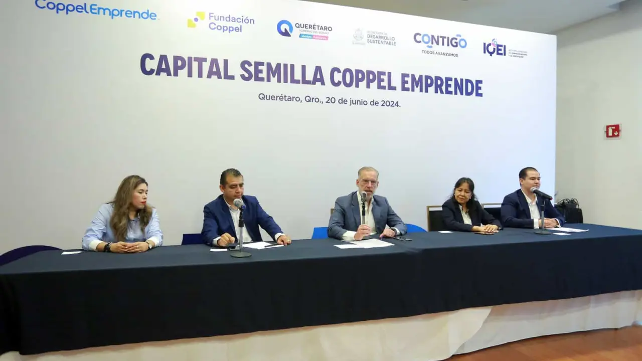 Capital Semilla Coppel Emprende buscará beneficiar a 100 proyectos de Querétaro. Foto: Cortesía