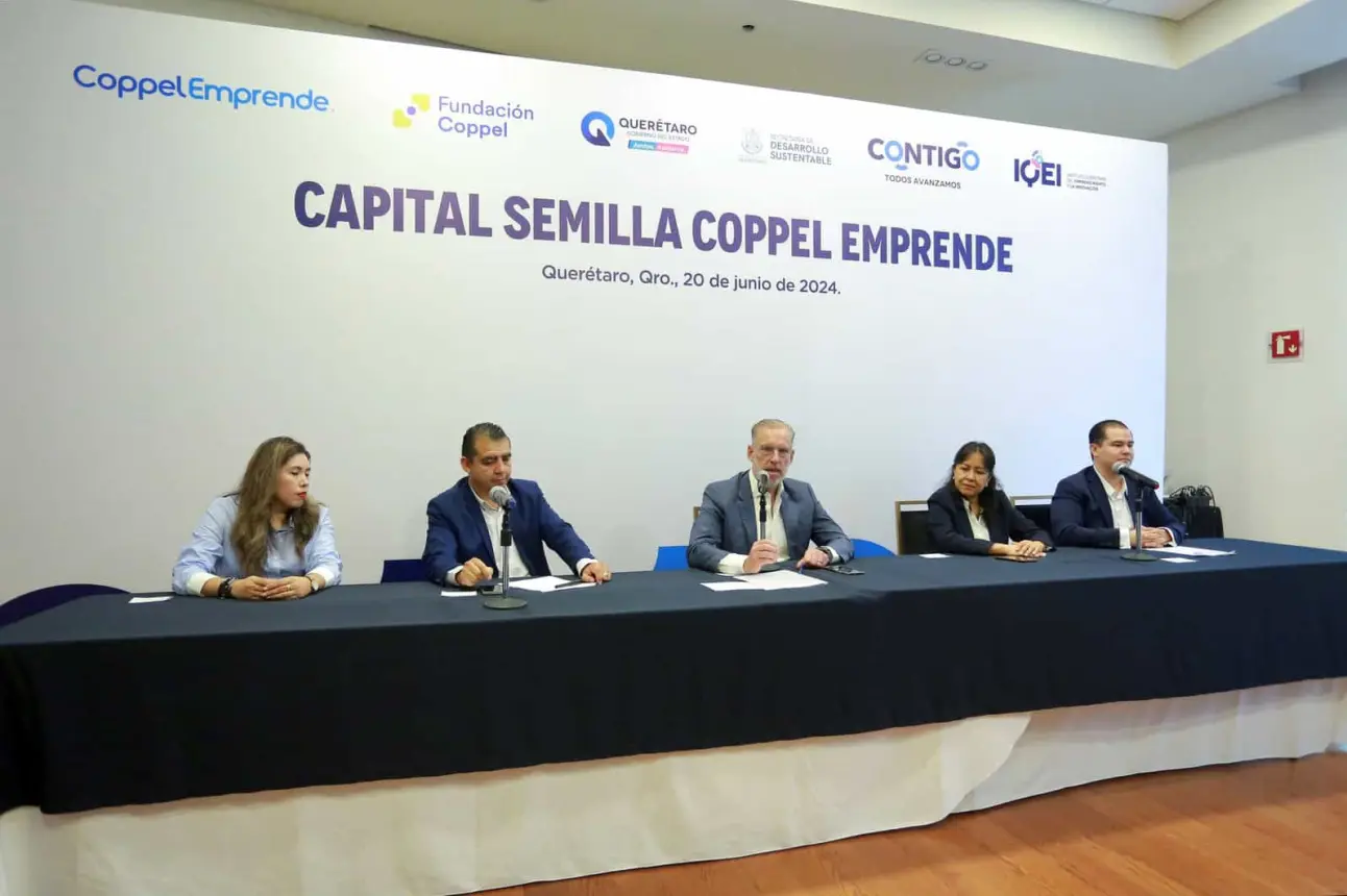 Capital Semilla Coppel Emprende buscará beneficiar a 100 proyectos de Querétaro. Foto: Cortesía