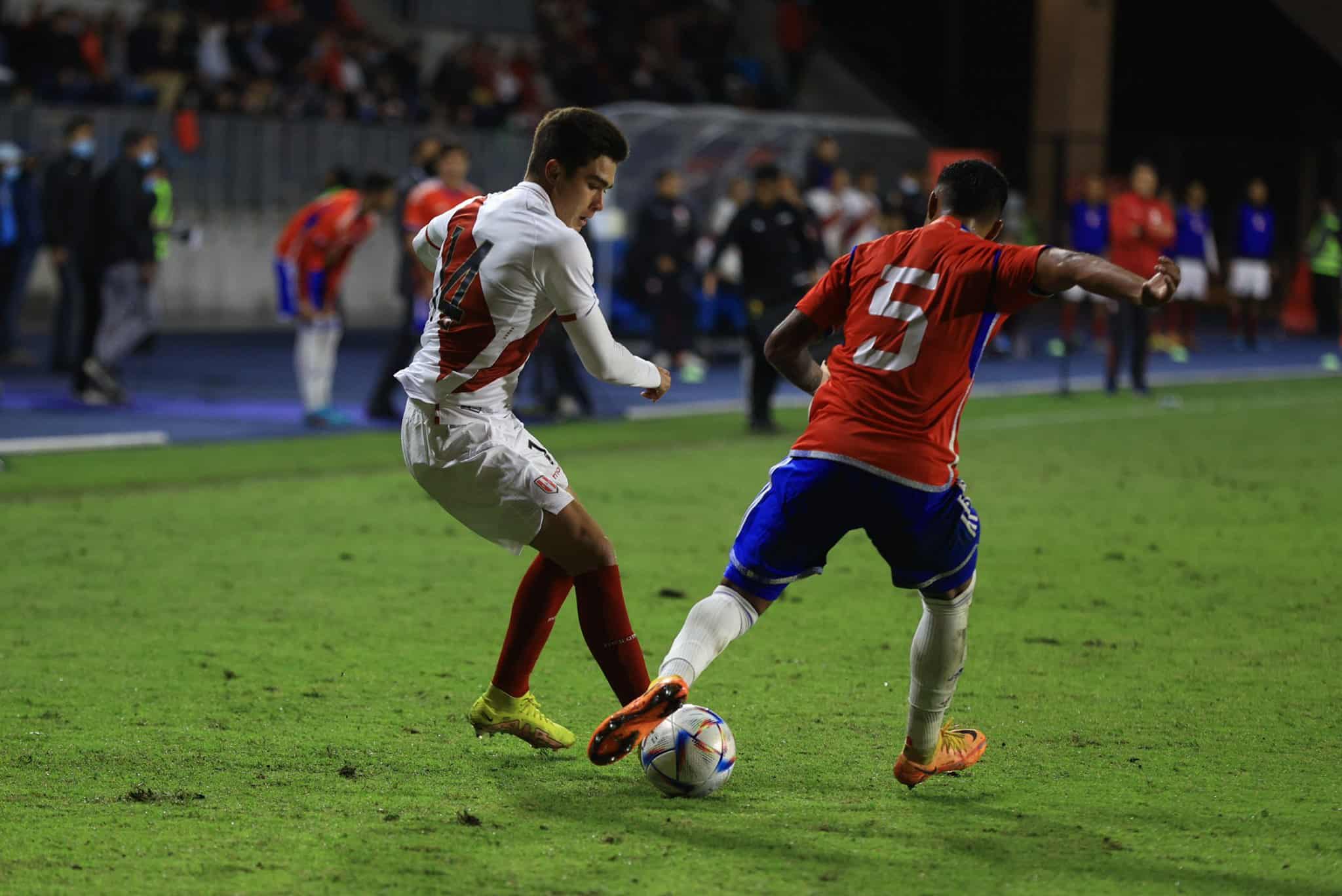 Chile ganó 2-0 a Perú en octubre pasado | Imagen: @SeleccionPeru