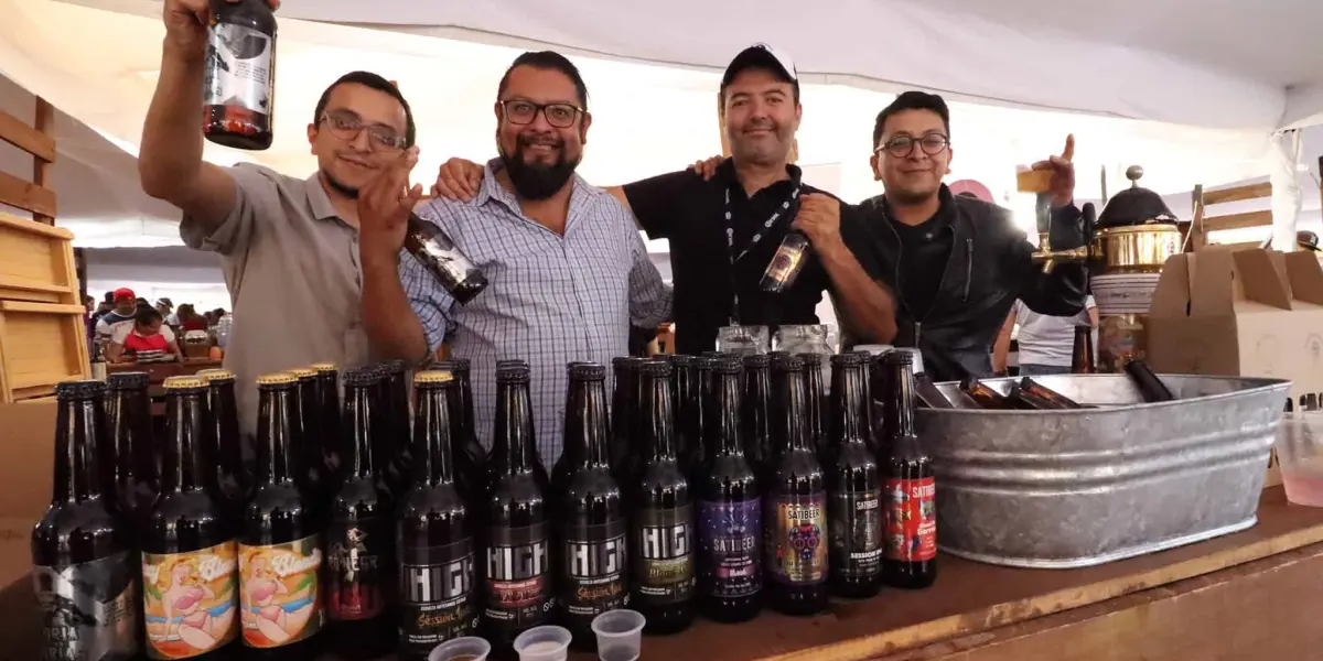 Degusta cervezas artesanales y promueve la calidad mexicana en la Expo Cerveza 2024. Foto Expo Cerveza Artesanal Gto.