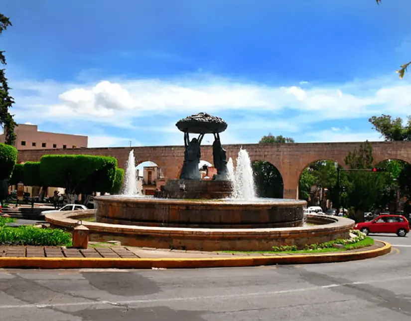 historia de la Fuente de las Tarascas de Morelia