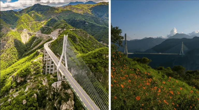 Puente atirantado Río Baluarte. 