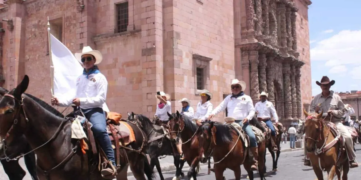 Todo está listo para la Cabalgata de Zacatecas, de este domingo 23 de junio. Foto: Cortesía