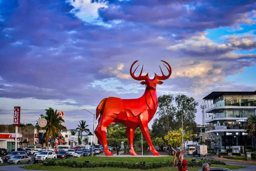 Escultura de Venado en Mazatlán, Sinaloa