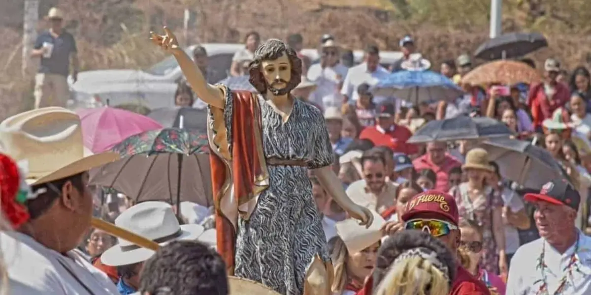 Ya inició el Festival San Juan de Carapoa 2024 en El Fuerte, Sinaloa. Foto: Cortesía