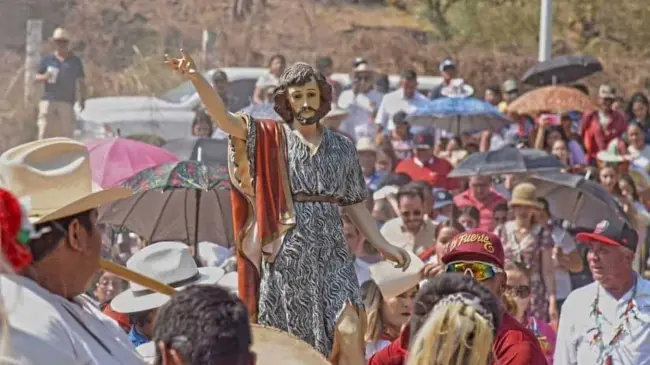 Ya inició el Festival San Juan de Carapoa 2024 en El Fuerte, Sinaloa. Foto: Cortesía