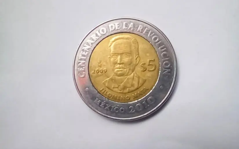 Esta moneda conmemorativa de 5 pesos se vende hasta en 900 mil pesos