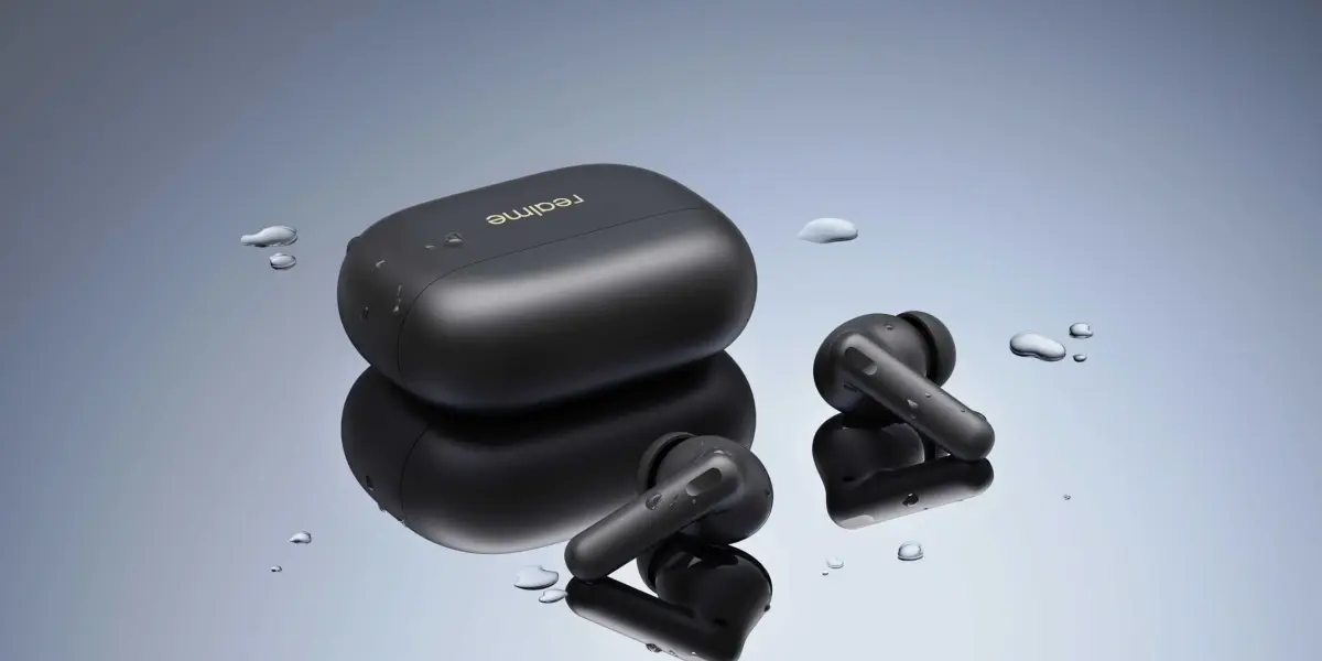 Los auriculares Realme Buds T300 son de los más baratos que hay en el mercado. Foto: Cortesía