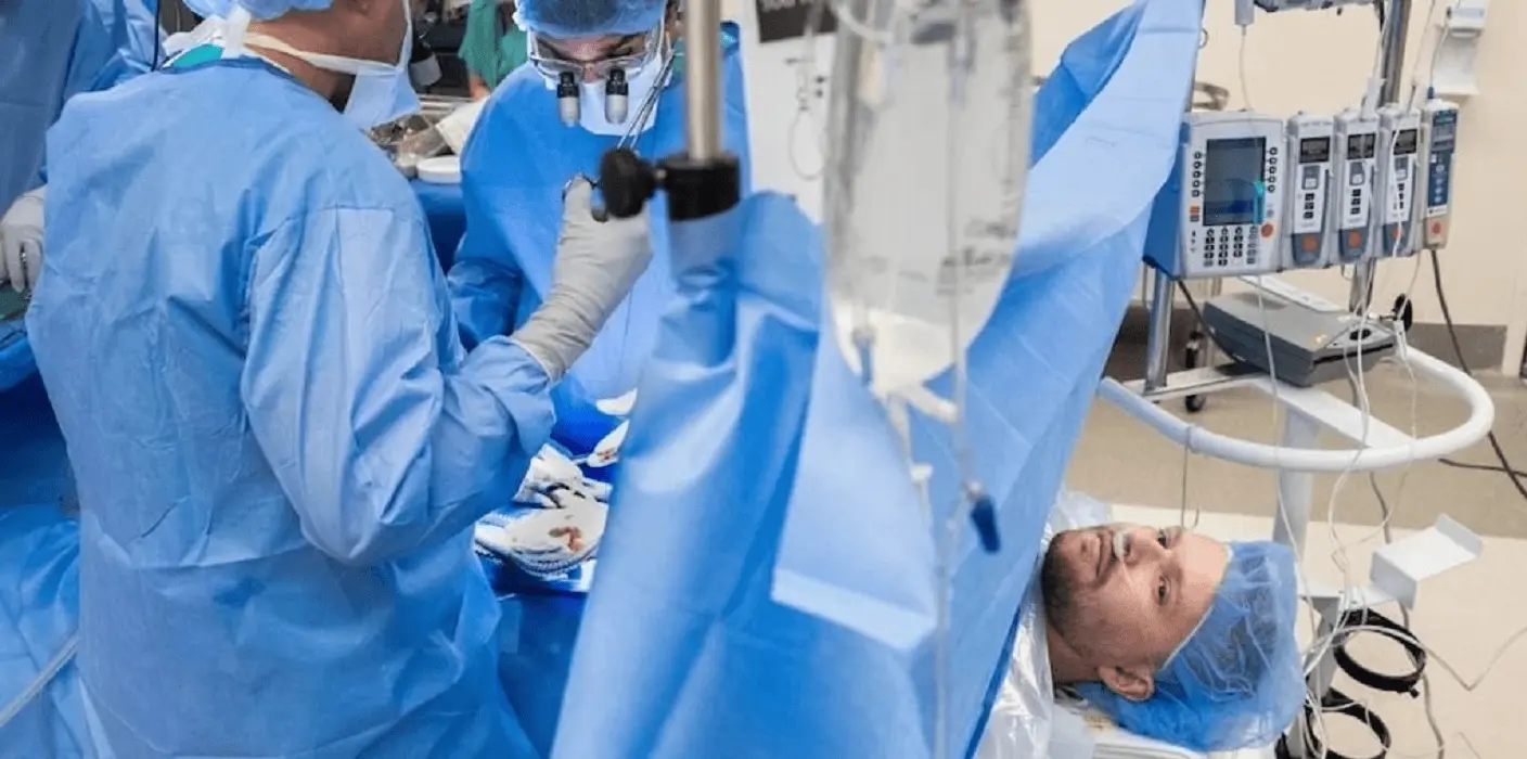 Así se llevó a cabo el procedimiento. Foto: Northwestern Medicine
