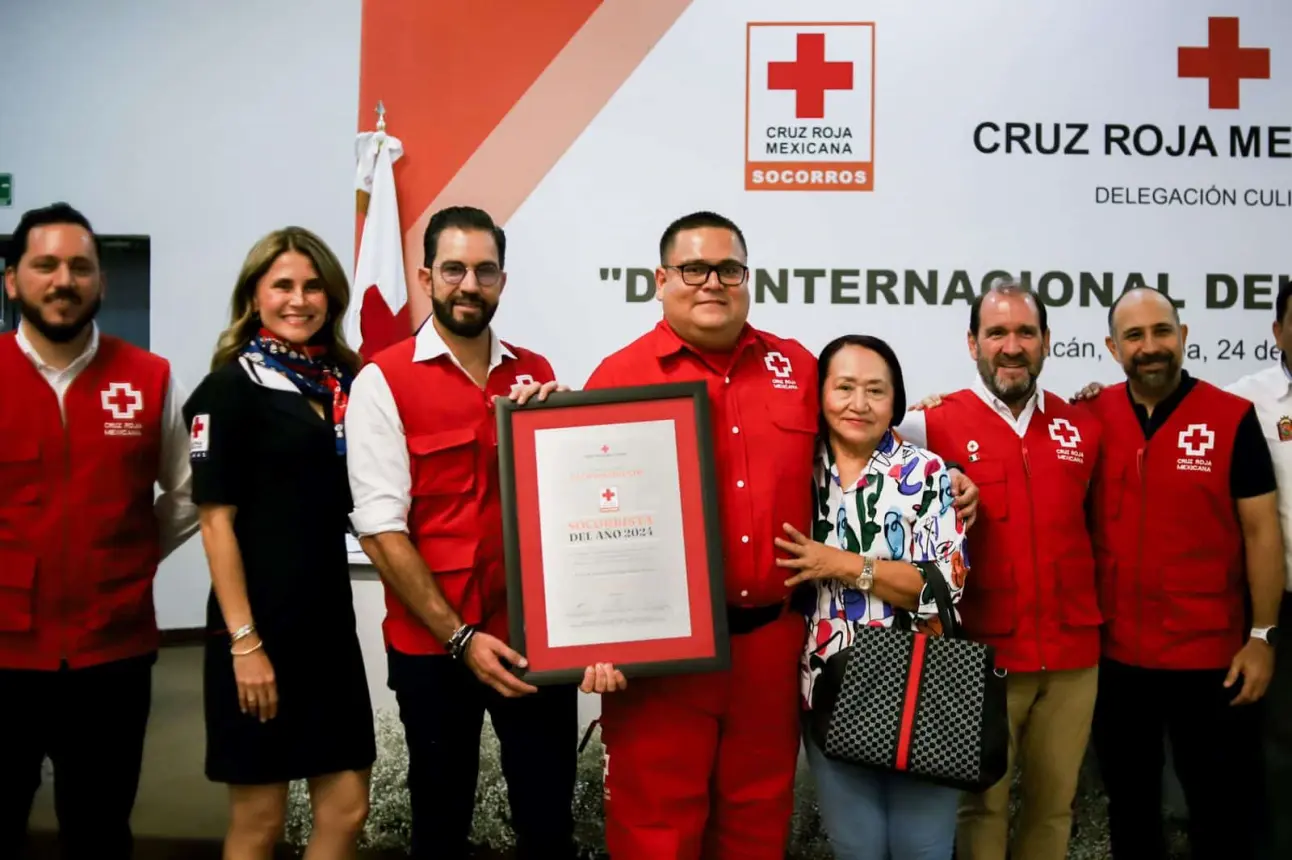 Cruz Roja Culiacán reconoce a Emanuel de Jesús Parra Acosta como el  Socorrista del año 2024.