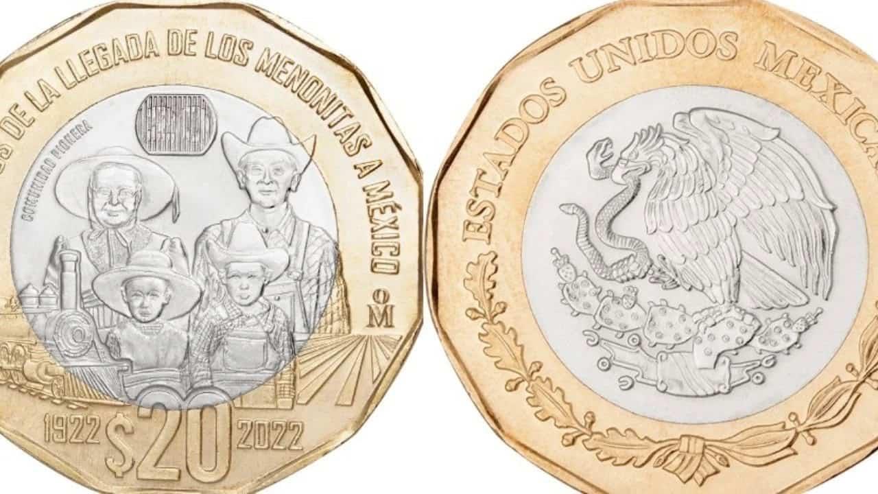 La moneda de los Menonitas se cotiza hasta en 850 mil pesos en internet. Imagen: Banxico
