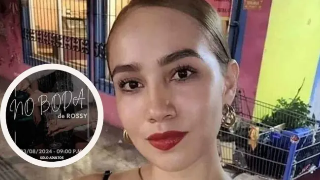 Rossy Puente invitó a comprar boletos para su no boda, en Monterrey, Nuevo Léon. Foto: Cortesía
