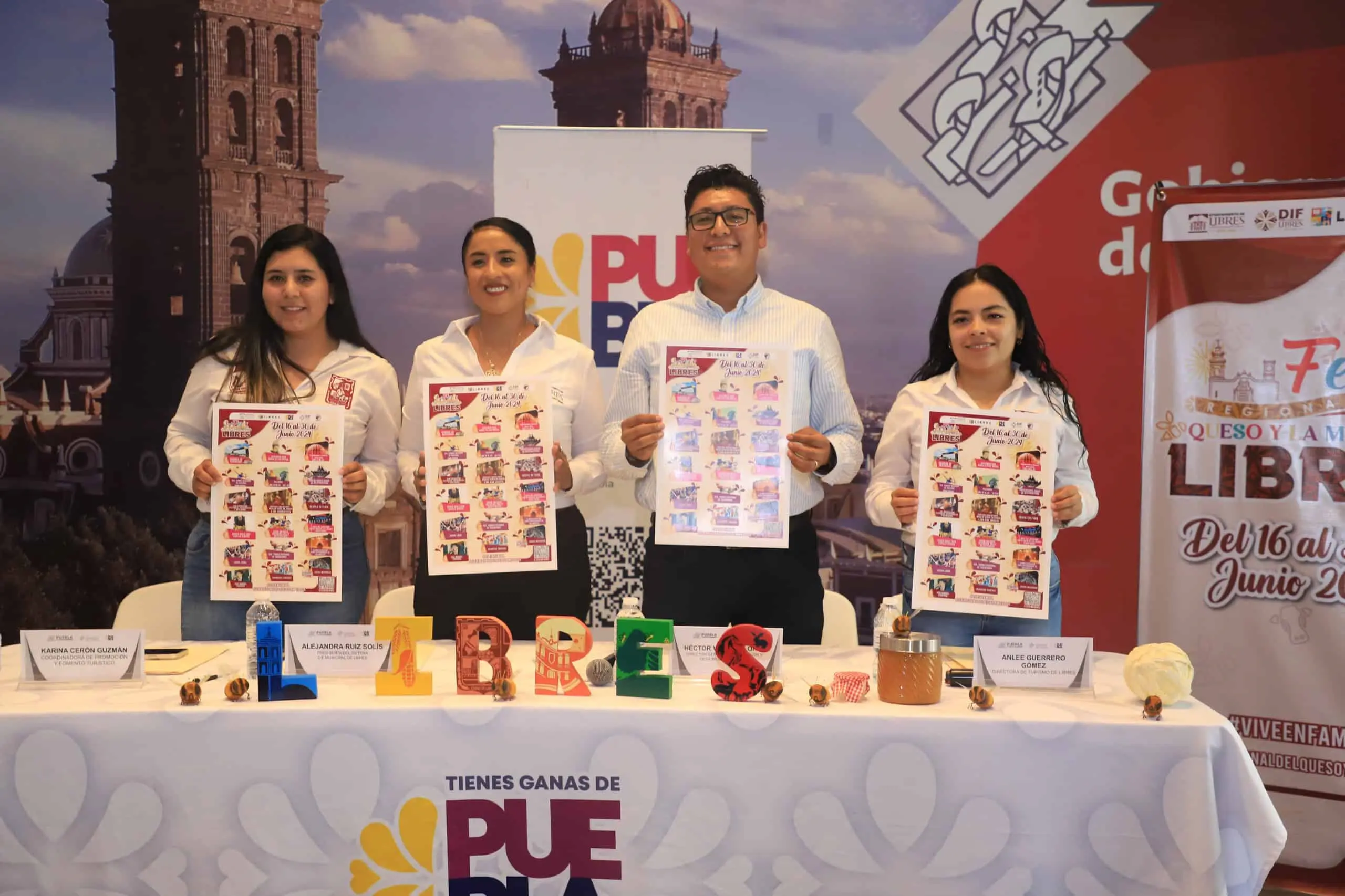 Invitan a la Feria del Queso y la Miel del municipio de Libres. Foto: Cortesìa