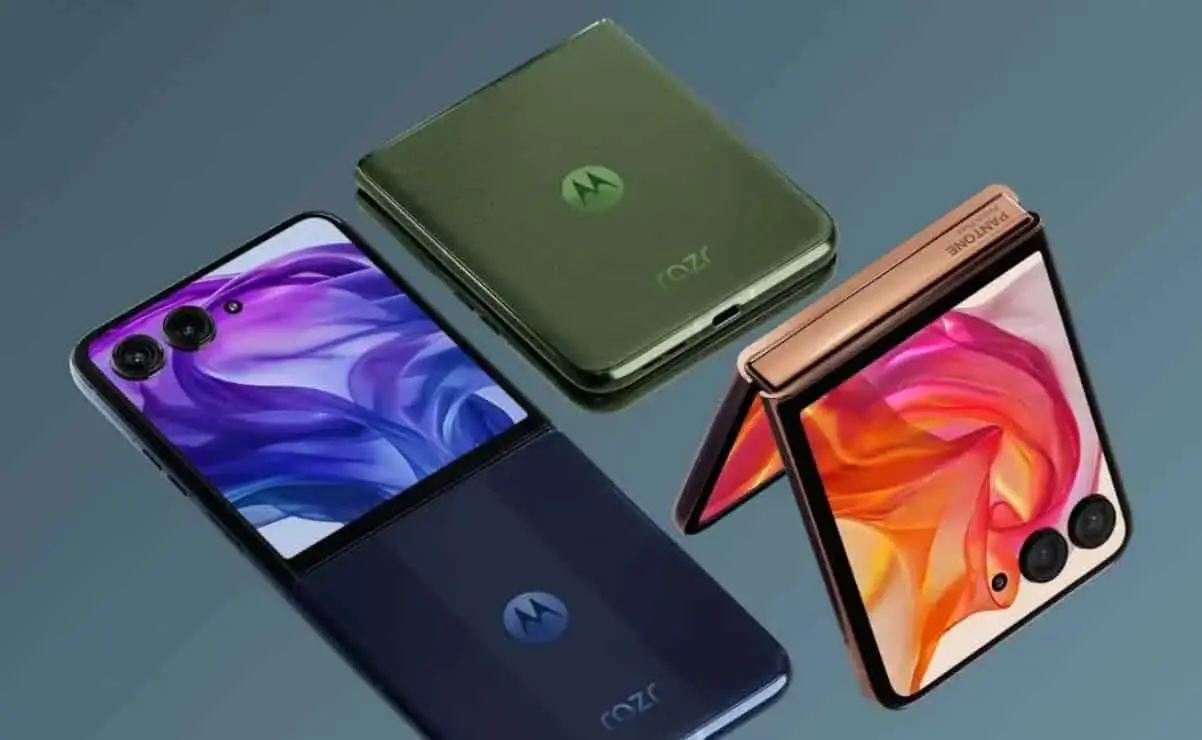 El Moto razr 50 ultra es el smartphone plegable que busca conquistar el mercado mexicano. Foto: Motorola