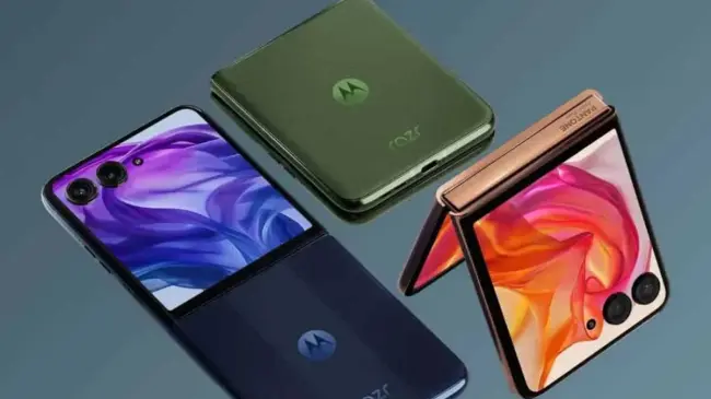 El Moto razr 50 ultra es el smartphone plegable que busca conquistar el mercado mexicano. Foto: Motorola