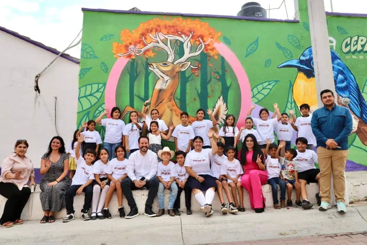 Inauguran murales y el Callejón de San Juan, en Elota, “Pueblo Señorial”.