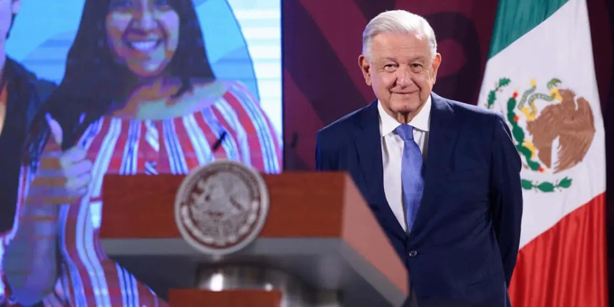 AMLO en la conferencia de prensa que ofreció hoy 26 de junio del 2024.