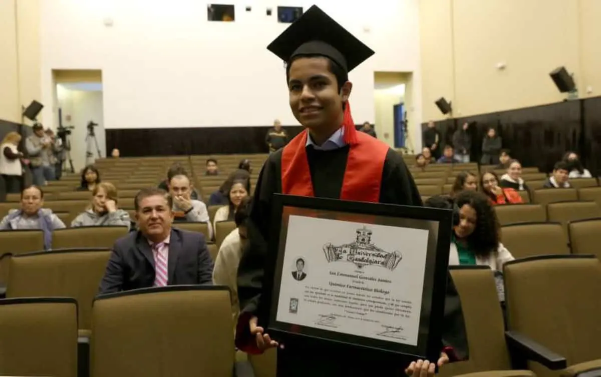 Ian Emmanuel tiene una pasión por la ciencia y seguir sus sueños. Foto: Cortesía