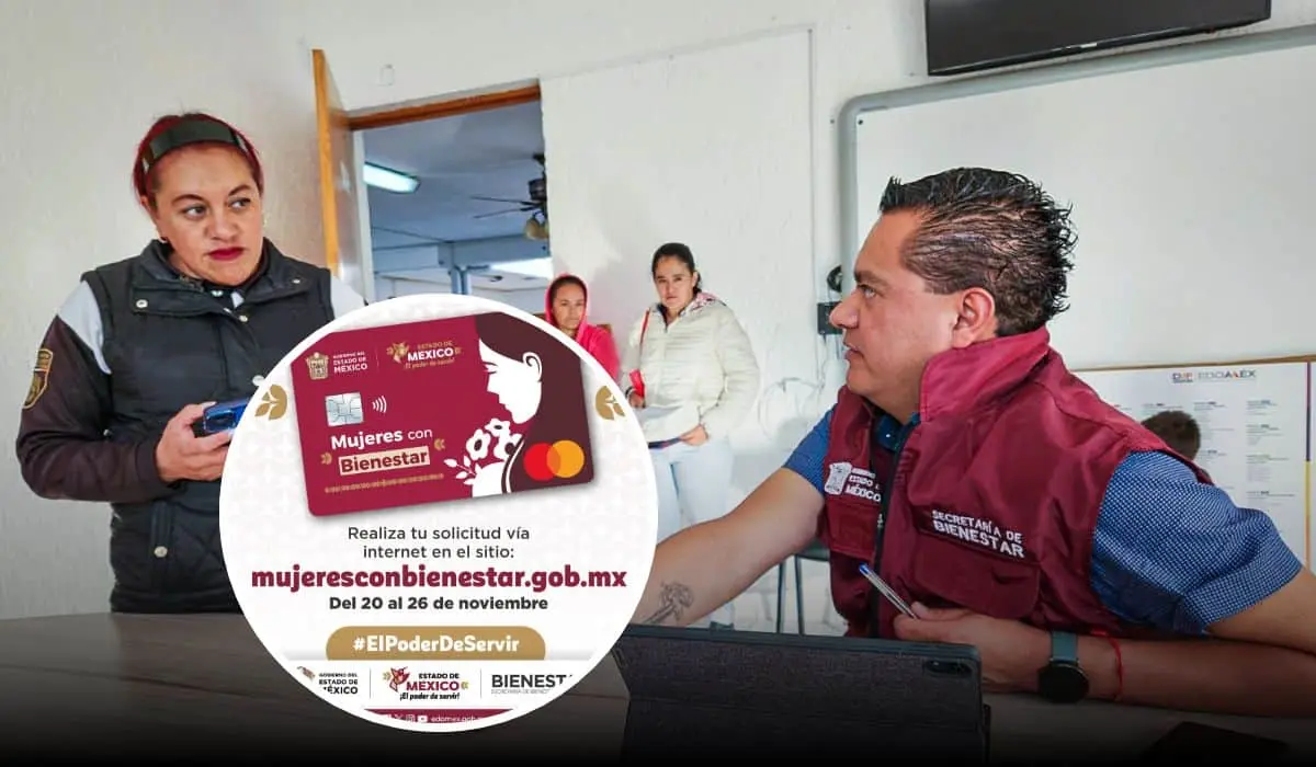 2 mil 500 pesos bimestrales reciben como parte de Mujeres con Bienestar en el Estado de México. Foto: Cortesía