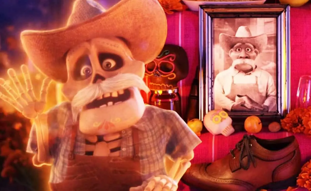 El difunto esposo de Mamá Coco durante el Día de Muertos. Foto: Disney Pixar