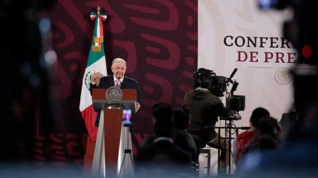 Andrés Manuel López Obrador, presidente de México.