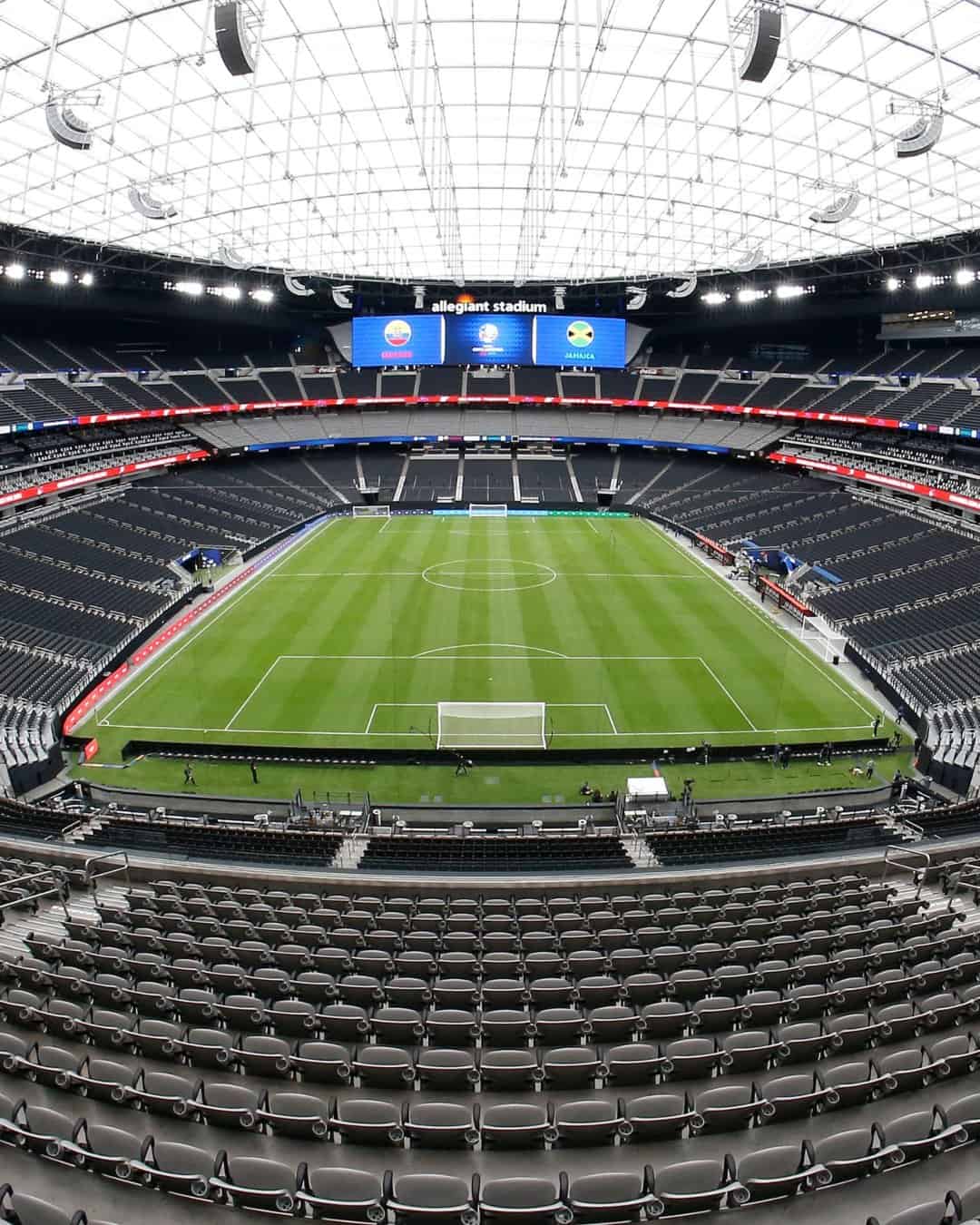 El Allegiant Stadium está listo para el Paraguay contra Brasil | Imagen: @CopaAmérica