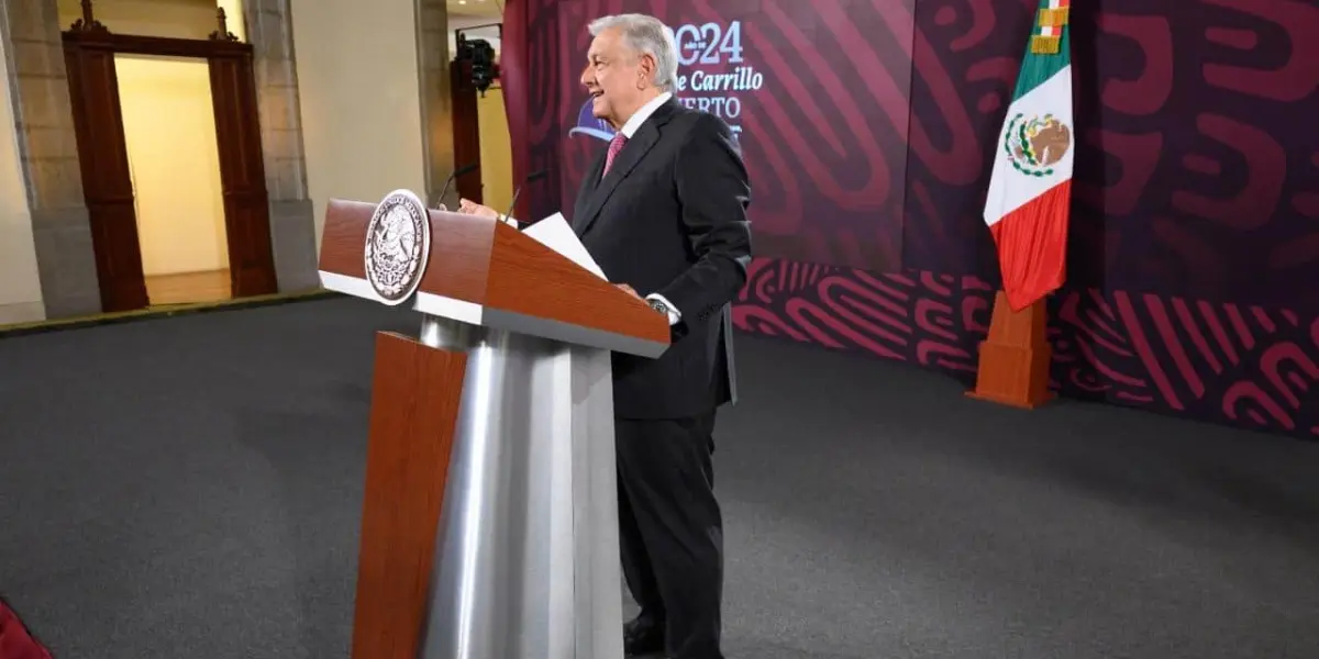 Andrés Manuel López Obrador, presidente de México.