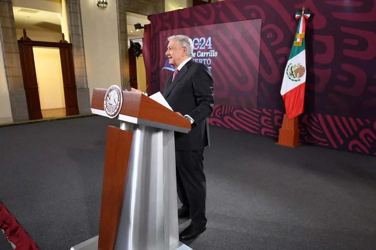 Andrés Manuel López Obrador, presidente de México.