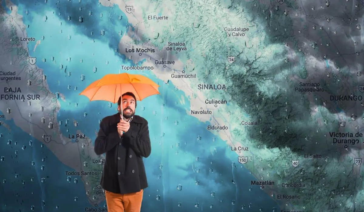 Clima en Sinaloa; siguen lluvias para este viernes en el estado.