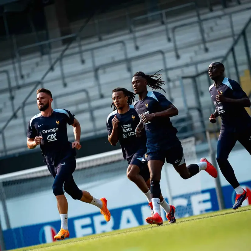 Francia parte como favorita en el encuentro | Imagen:  @equipedefrance