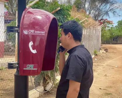 Instalan cabinas telefónicas gratuitas en comunidades del municipio de El Fuerte