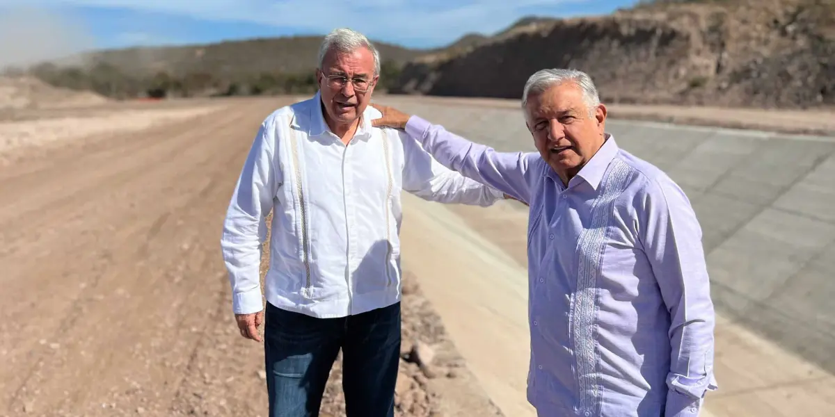 Inaugurará AMLO canales de Riego de las presas Picachos y Santa María. habrá agua para riego