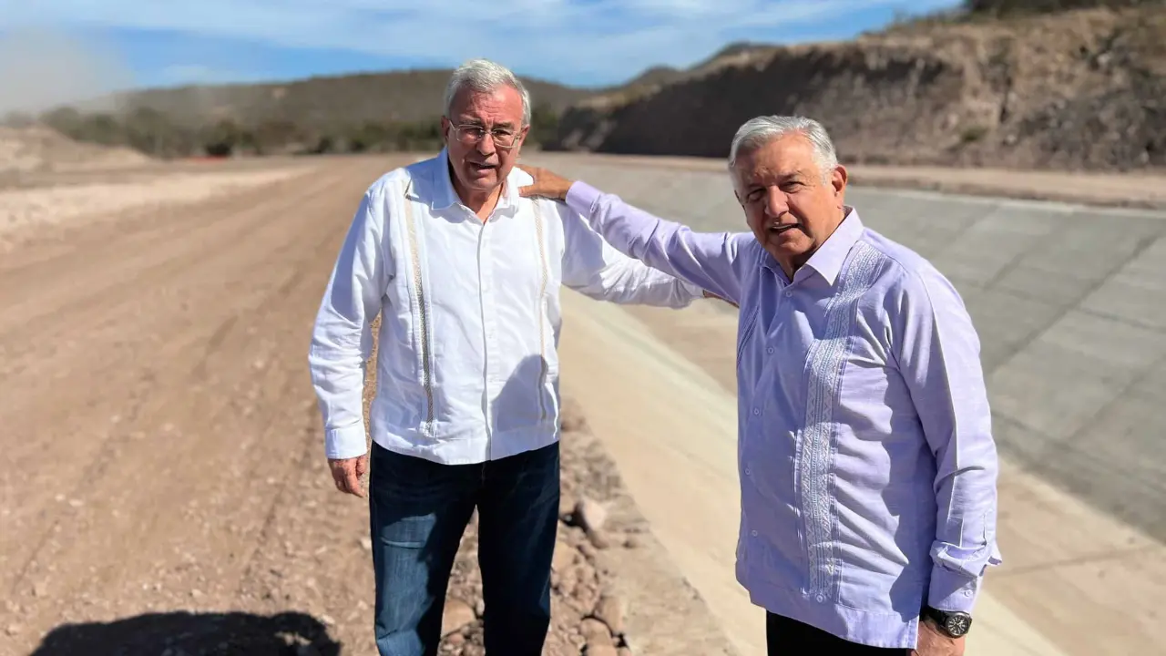 Inaugurará AMLO canales de Riego de las presas Picachos y Santa María. habrá agua para riego