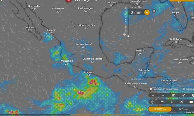 Clima en Sinaloa