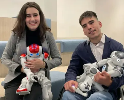 ¡Orgullo de México! Estudiantes mexicanos ganan premio de la UNESCO por terapia con robots humanoides