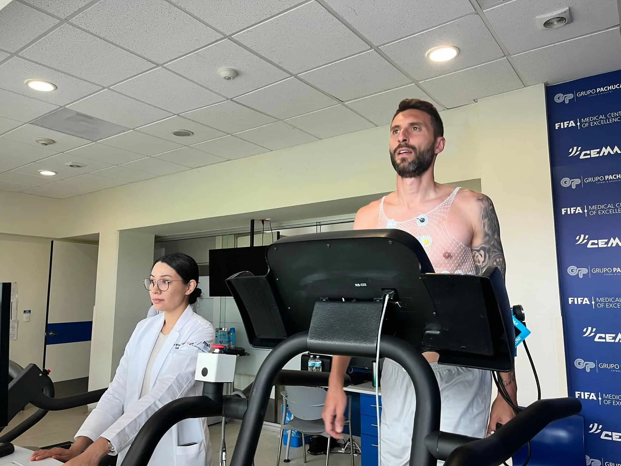 Borja Bastón ya entrena con Pachuca | Imagen: @Tuzos