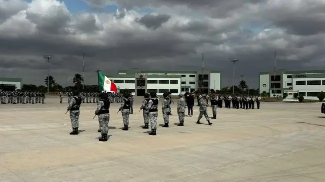 Brigada de Policía Militar, el Sauz, Sinaloa. Foto Construyendo Paz