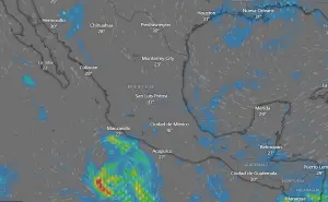 Clima en Sinaloa; lluvias fuertes para  Badiraguato y El Fuerte; la nueva buena de hoy Beryl no genera efectos en México